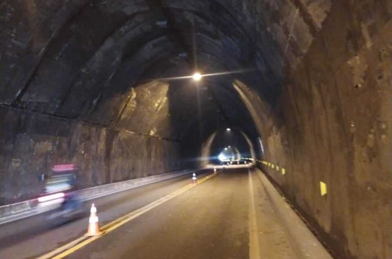 Túnel Nova Dutra - Antes